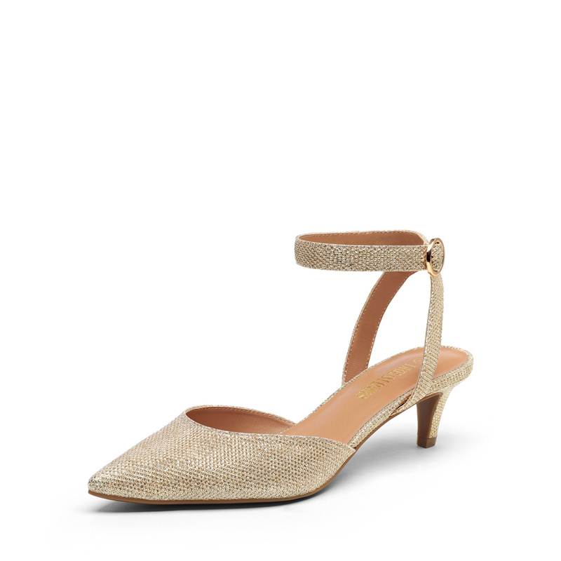 Ankle strap low heels on sale